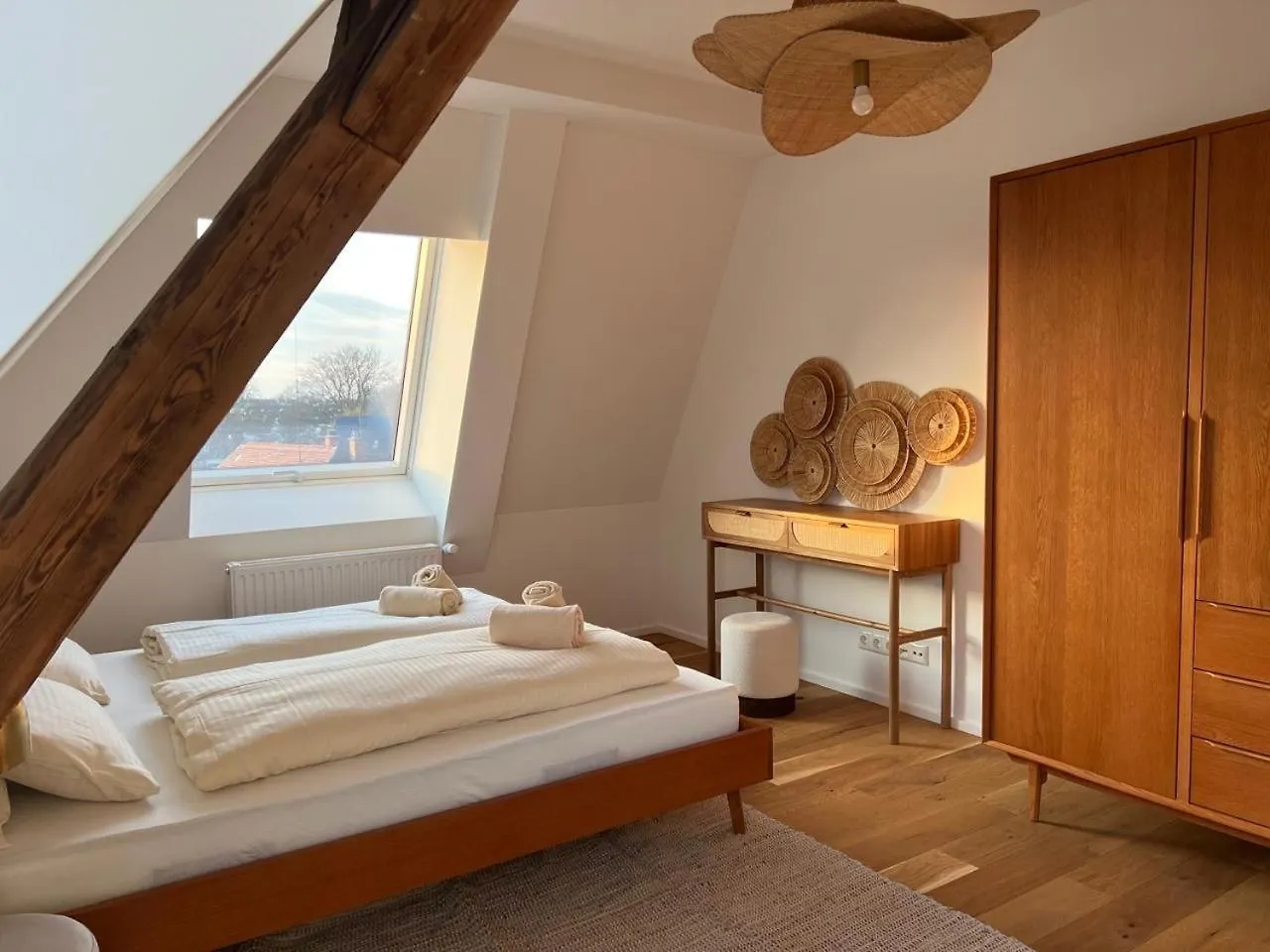 Apartman Moderne Maisonette Mit Terrasse Augsburg Németország